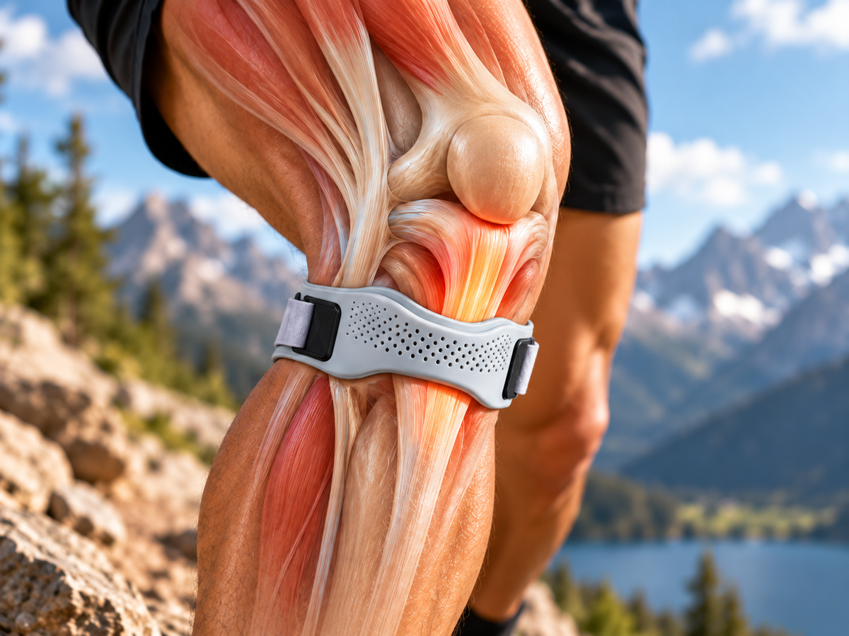 Patellar tendon target area