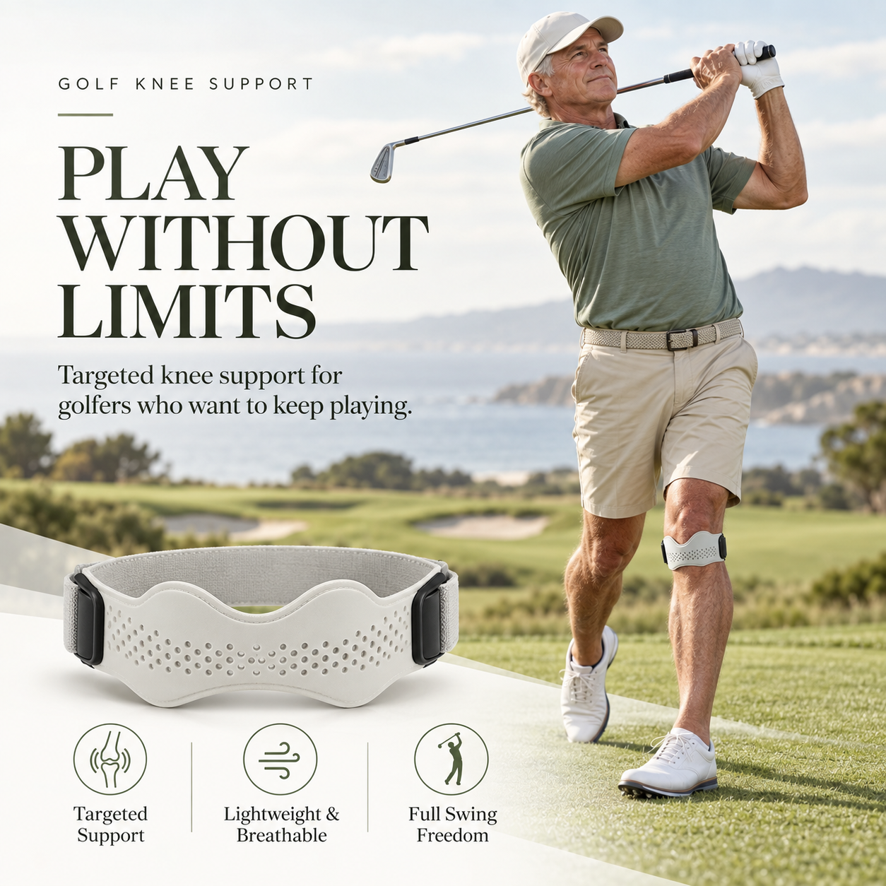 18-Hole Knee Support™